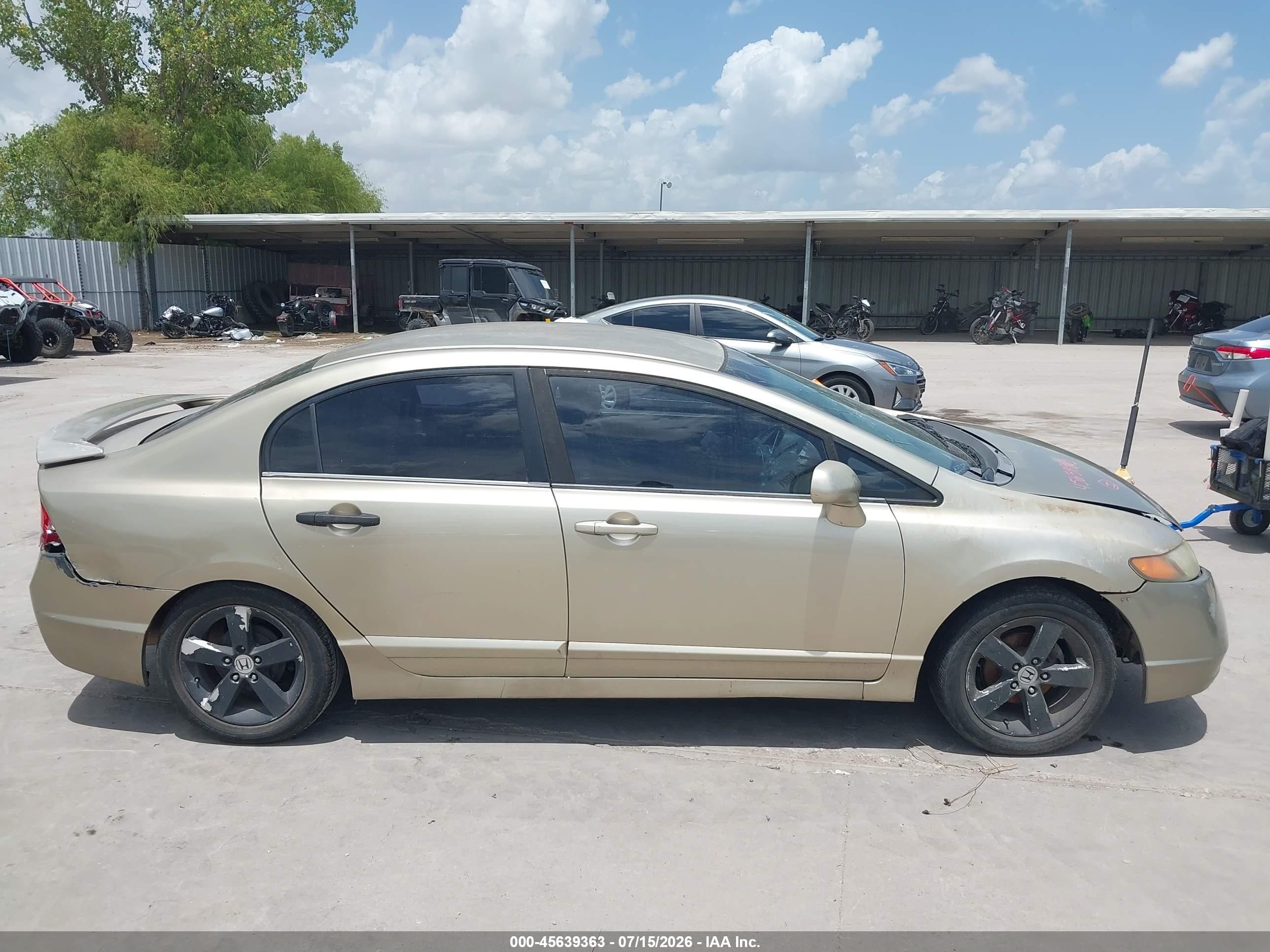2008 Honda Civic Lx Gold vin: 1HGFA16518L010418