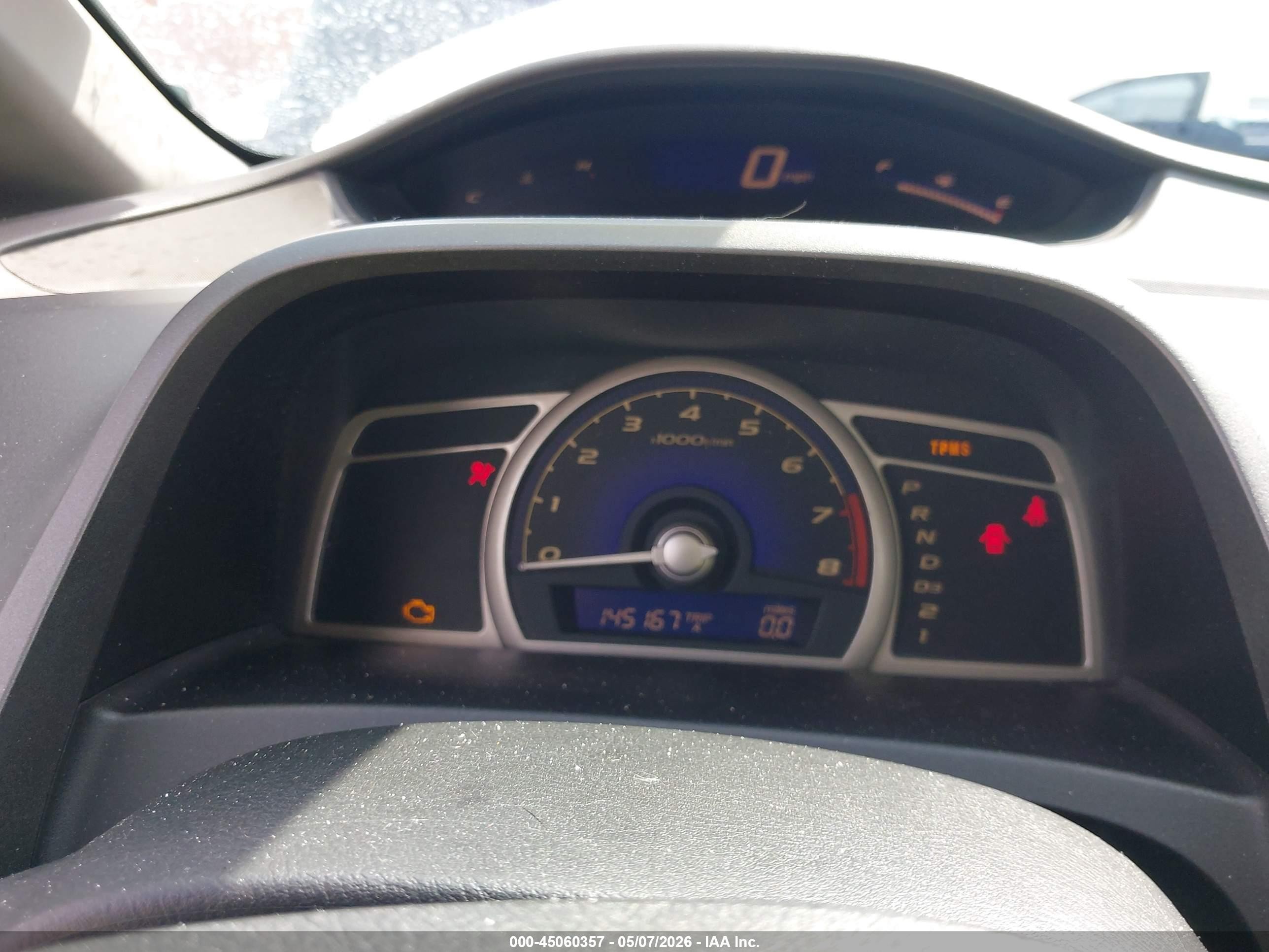 2008 Honda Civic Lx Blue vin: 1HGFA16518L015098