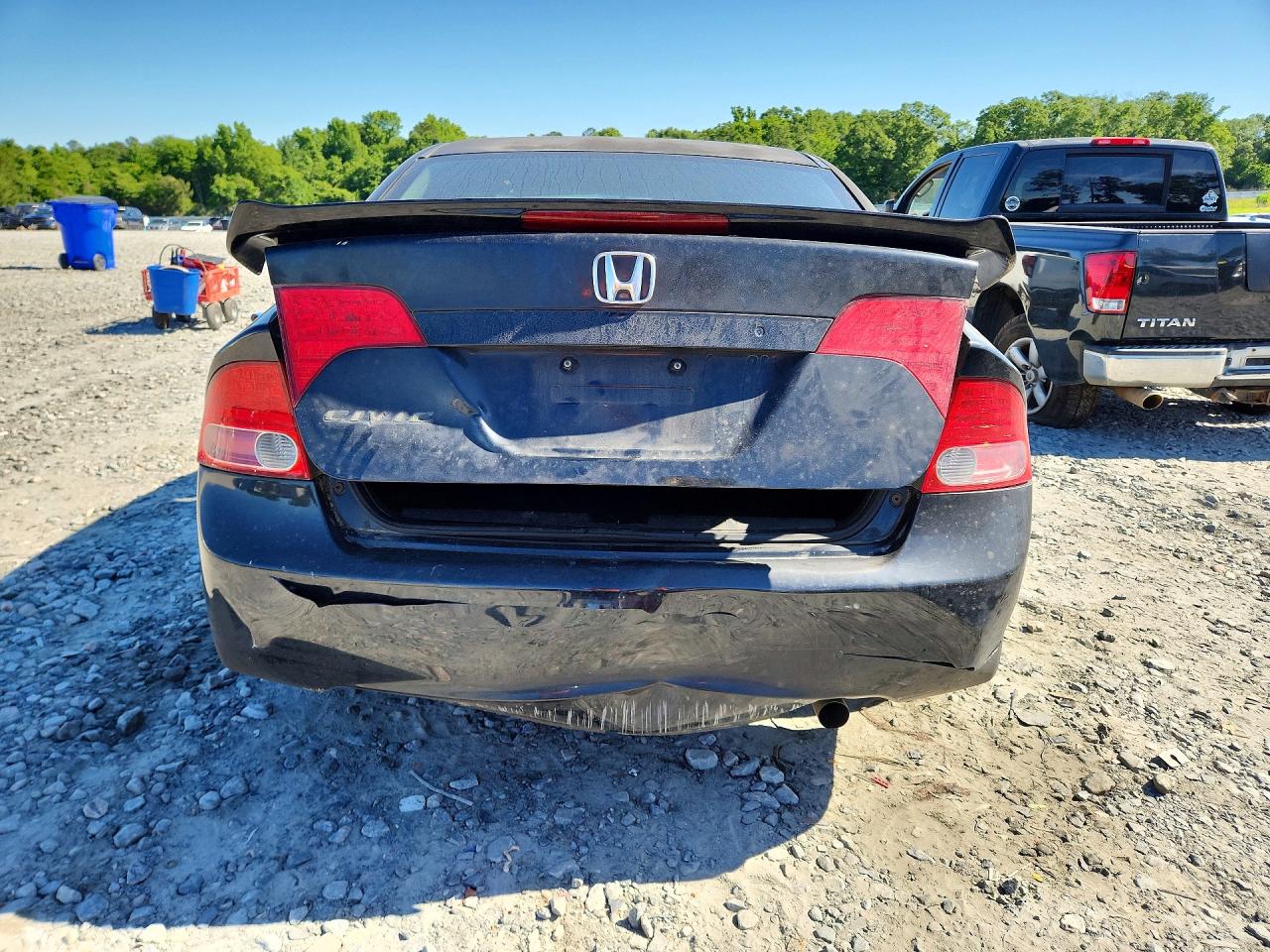 2008 Honda Civic Lx Black vin: 1HGFA16518L030992