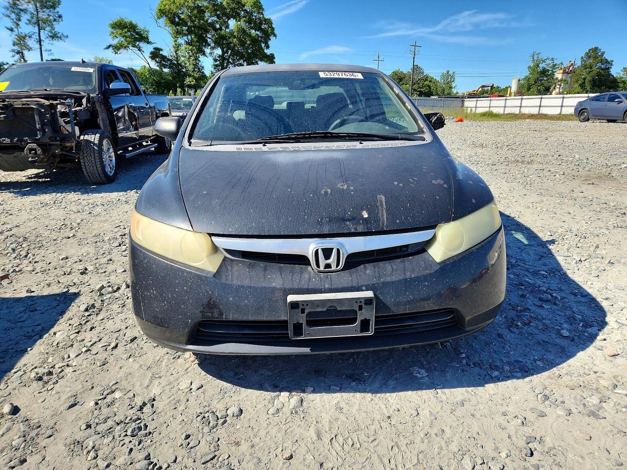 2008 Honda Civic Lx Black vin: 1HGFA16518L030992