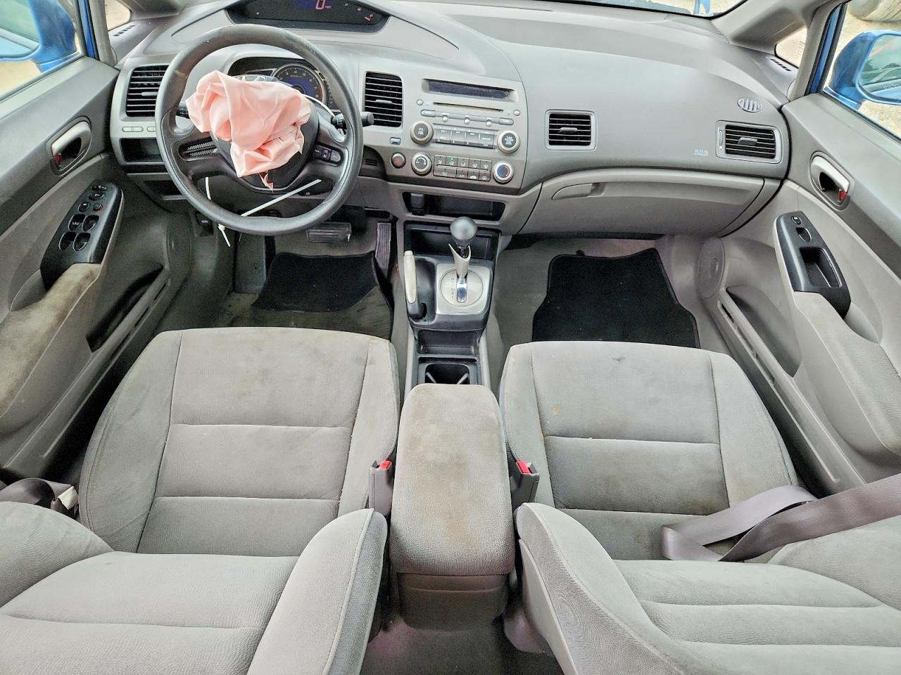 2008 Honda Civic Lx Blue vin: 1HGFA16518L038381