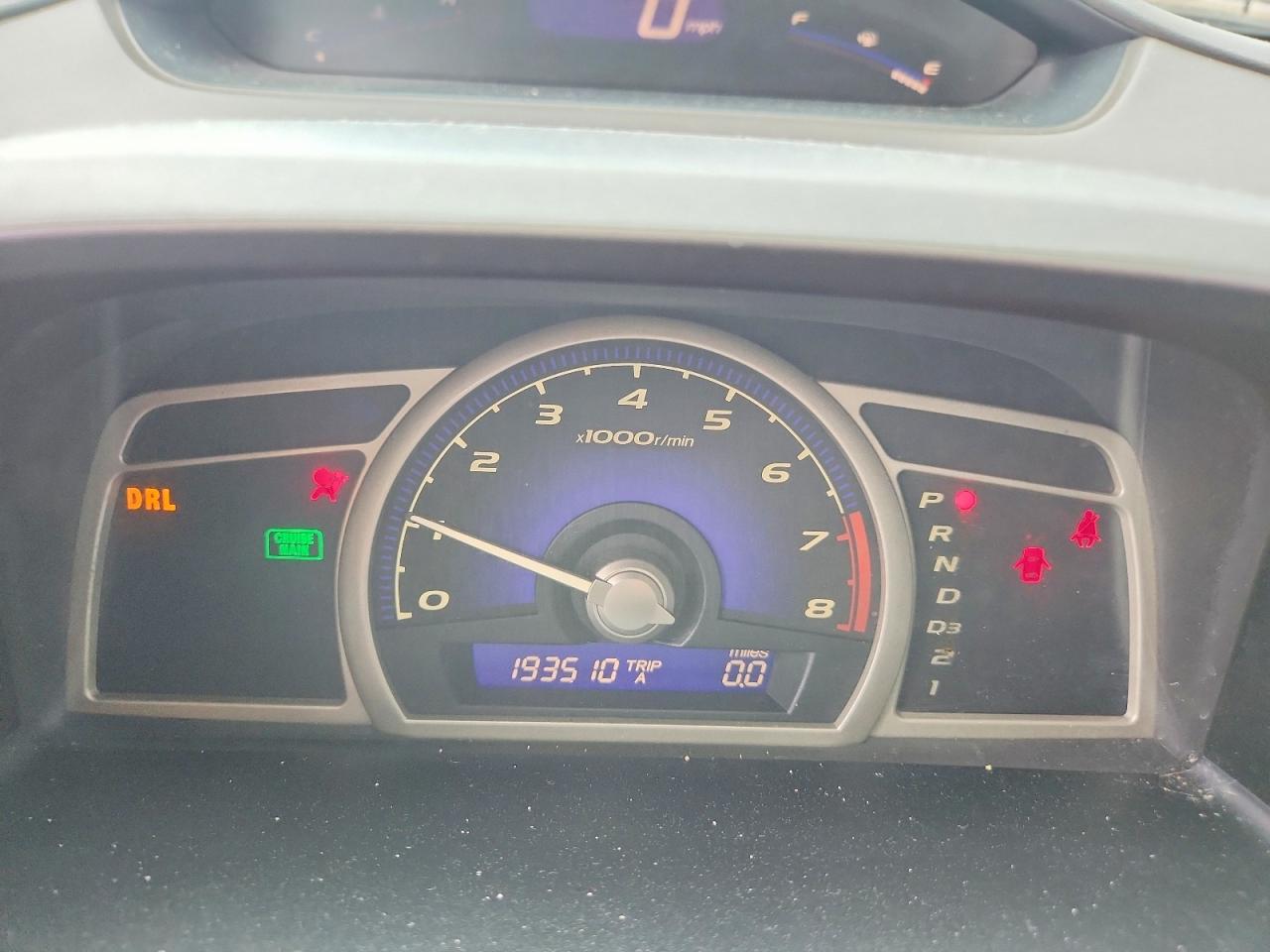 2008 Honda Civic Lx Blue vin: 1HGFA16518L038381