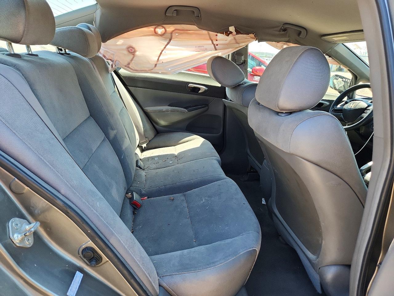 2008 Honda Civic Lx Gray vin: 1HGFA16518L071266