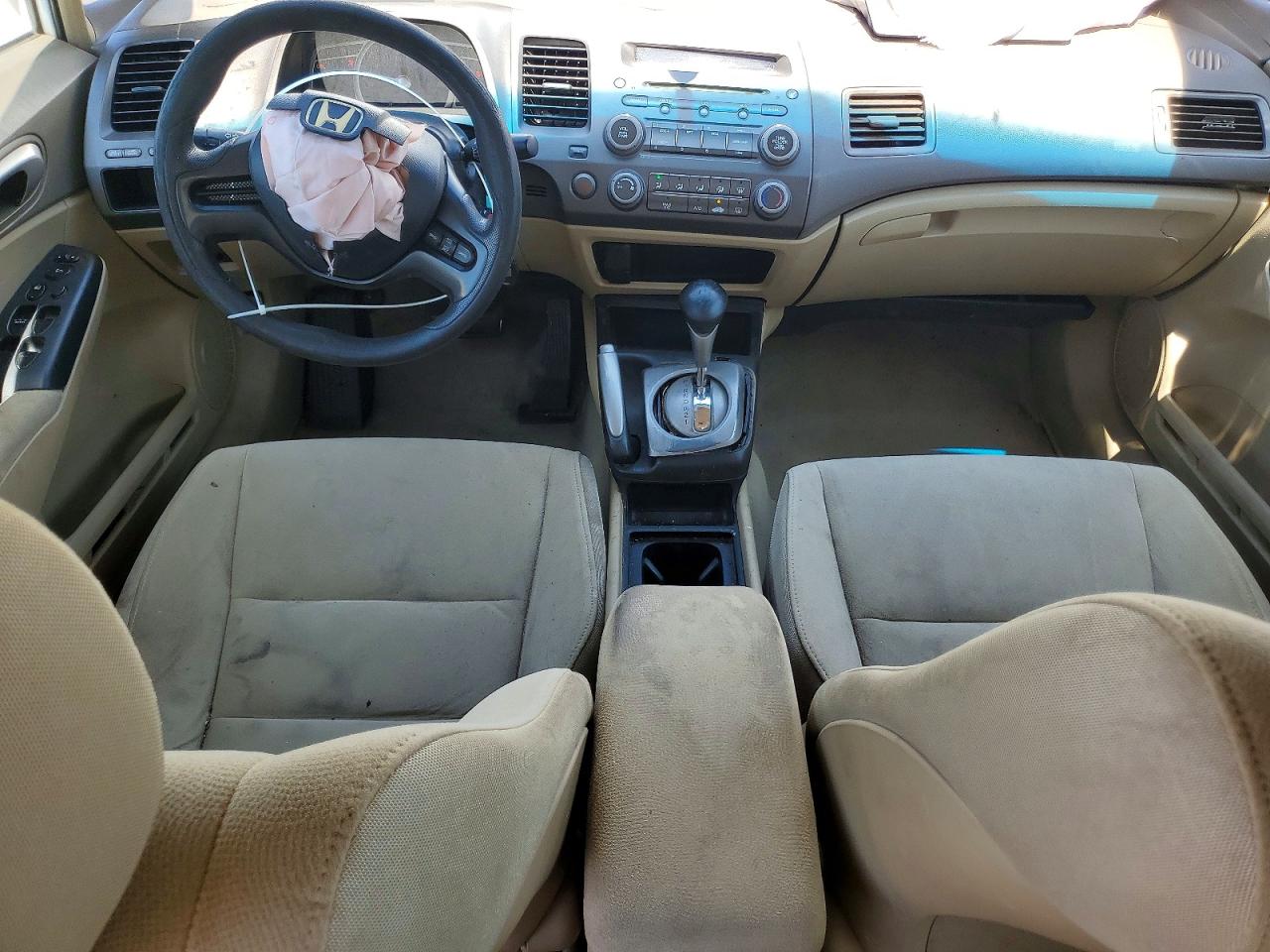 2008 Honda Civic Lx White vin: 1HGFA16518L096751