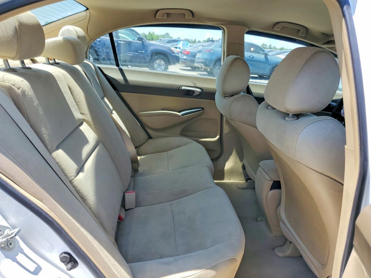2008 Honda Civic Lx White vin: 1HGFA16518L096751