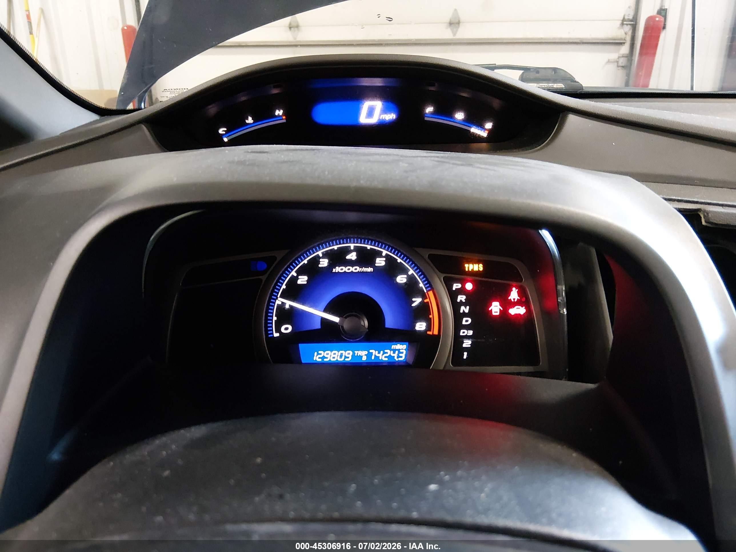 2008 Honda Civic Lx Dark Blue vin: 1HGFA16518L101088