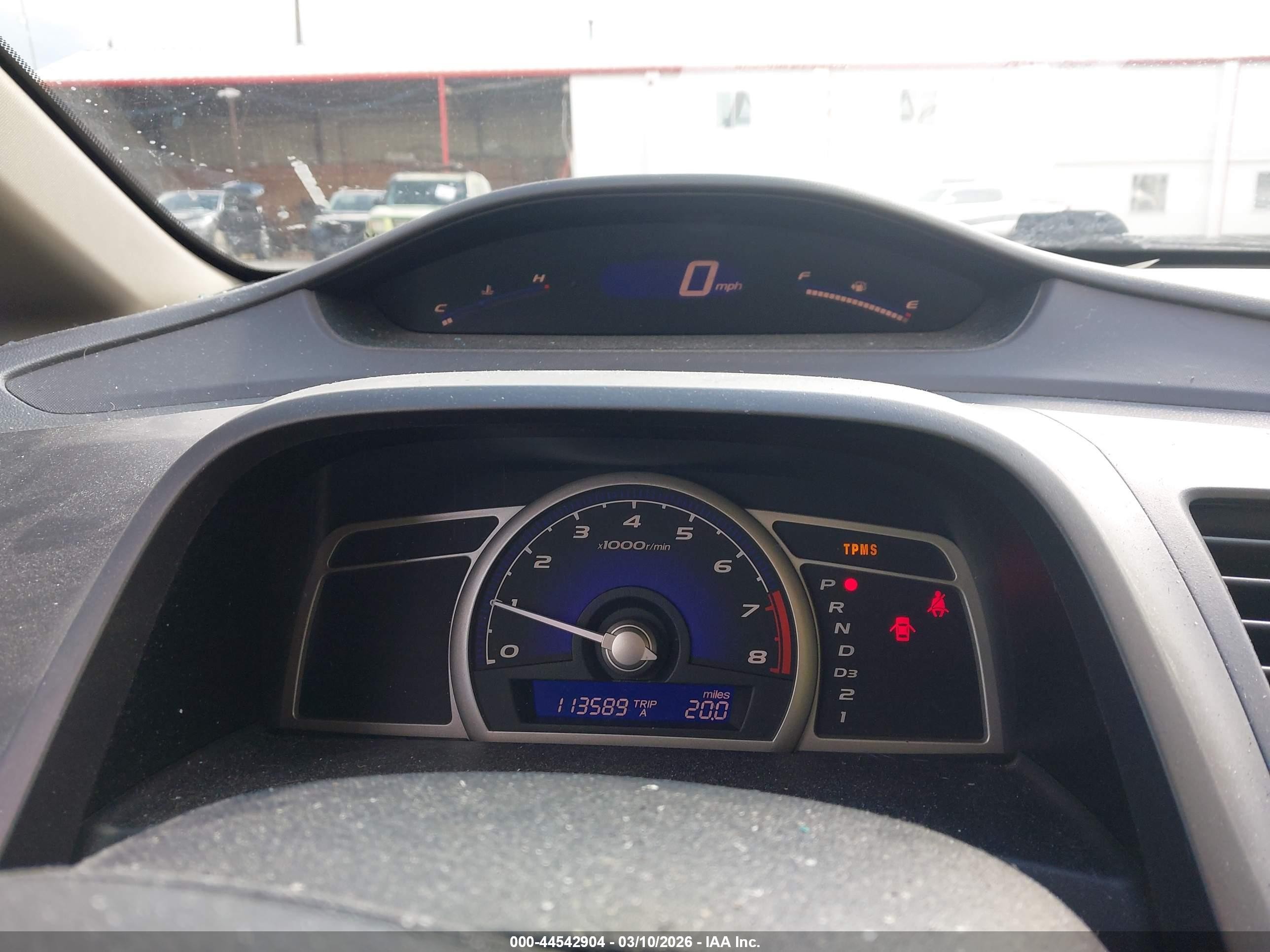 2009 Honda Civic Lx Gray vin: 1HGFA16519L025731