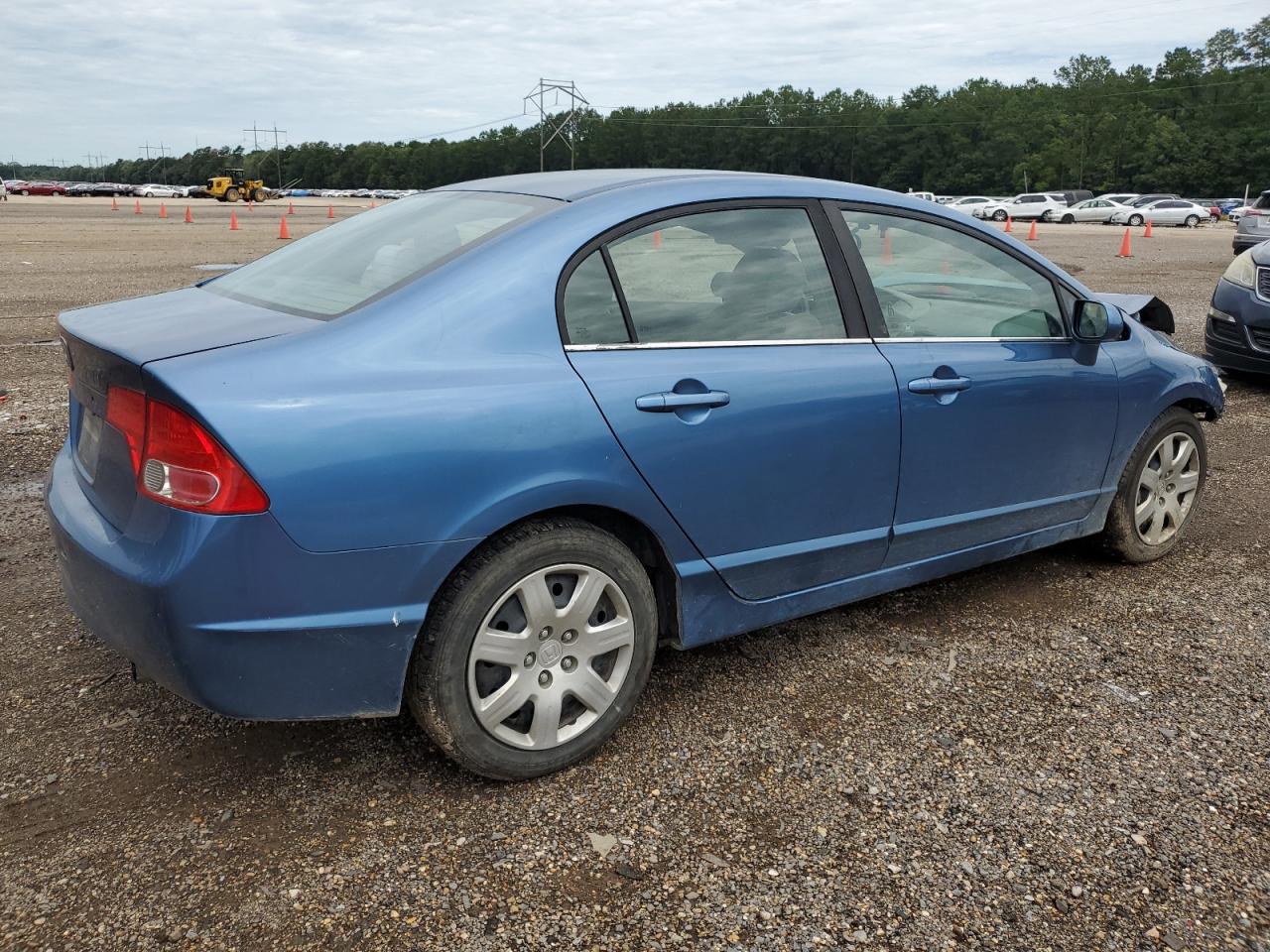2006 Honda Civic Lx Blue vin: 1HGFA16526L015446