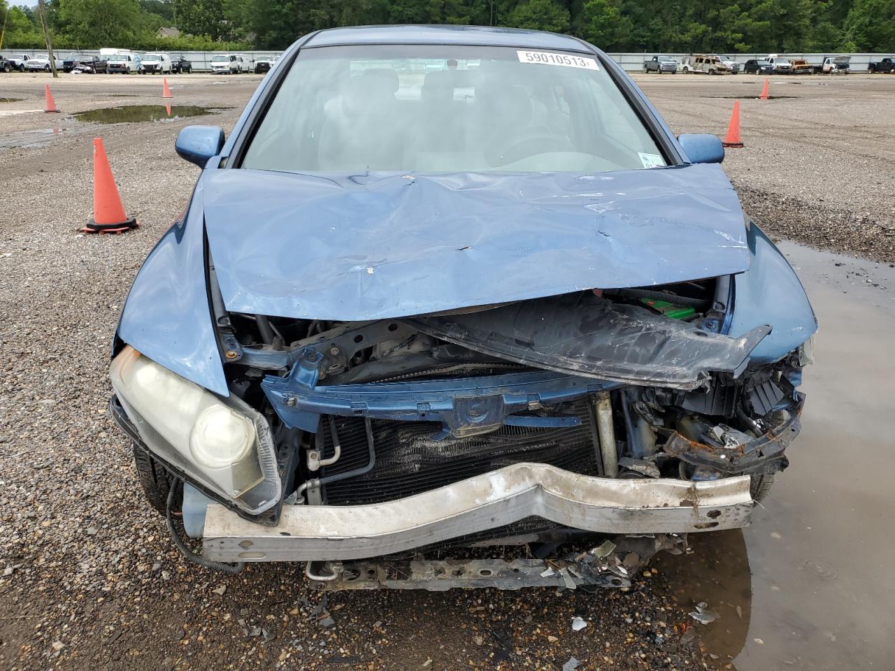2006 Honda Civic Lx Blue vin: 1HGFA16526L015446