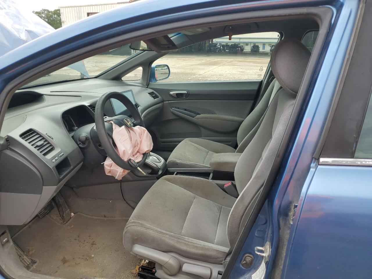 2006 Honda Civic Lx Blue vin: 1HGFA16526L015446