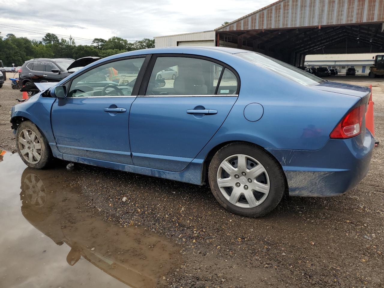 2006 Honda Civic Lx Blue vin: 1HGFA16526L015446