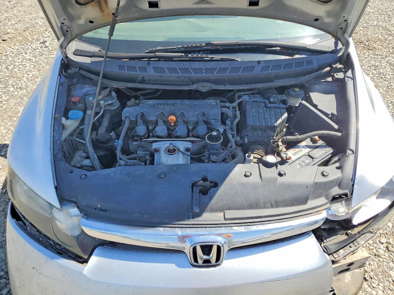 2006 Honda Civic Lx Silver vin: 1HGFA16526L077798