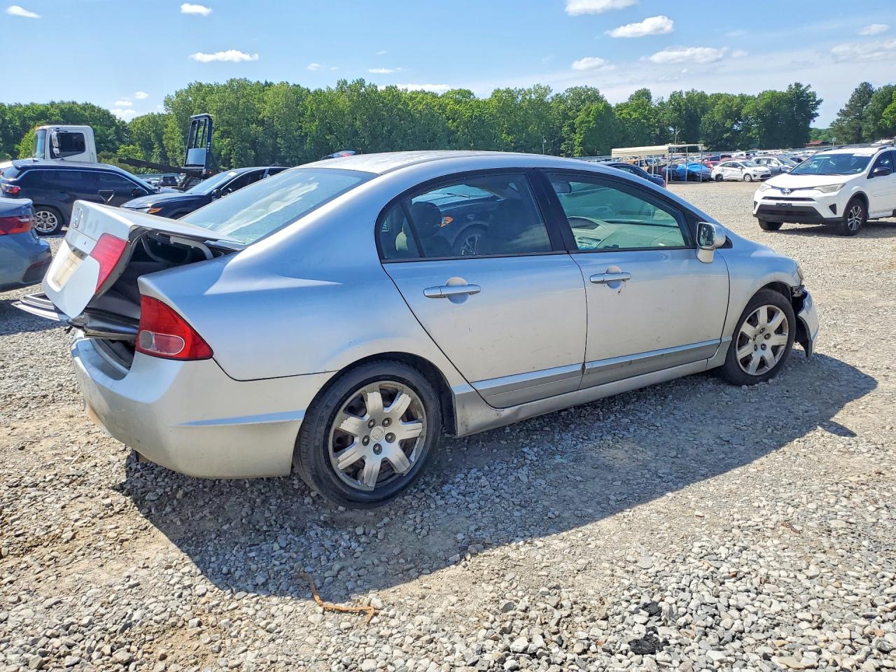 2006 Honda Civic Lx Silver vin: 1HGFA16526L077798