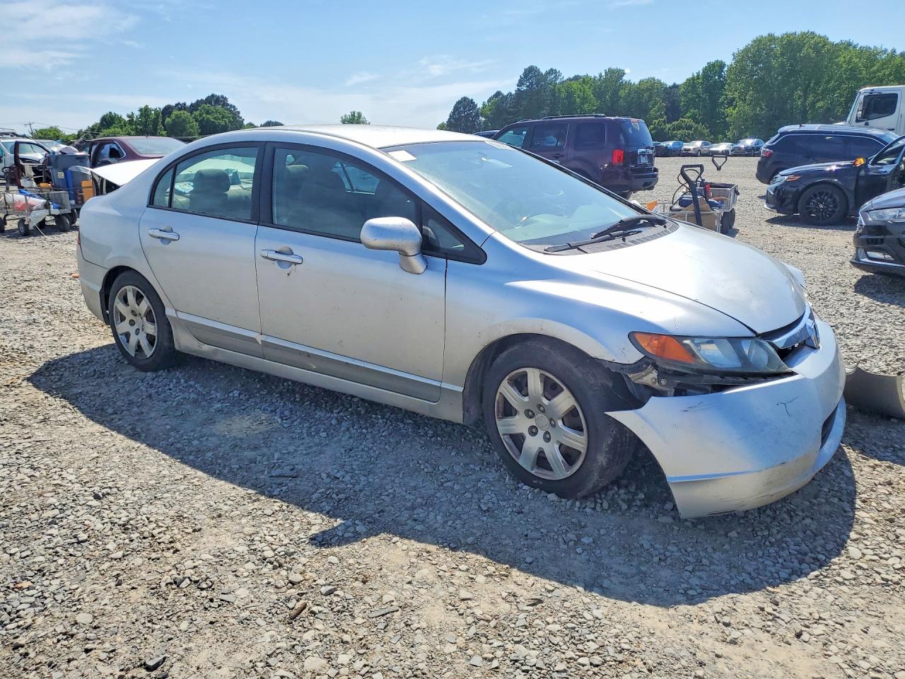 2006 Honda Civic Lx Silver vin: 1HGFA16526L077798