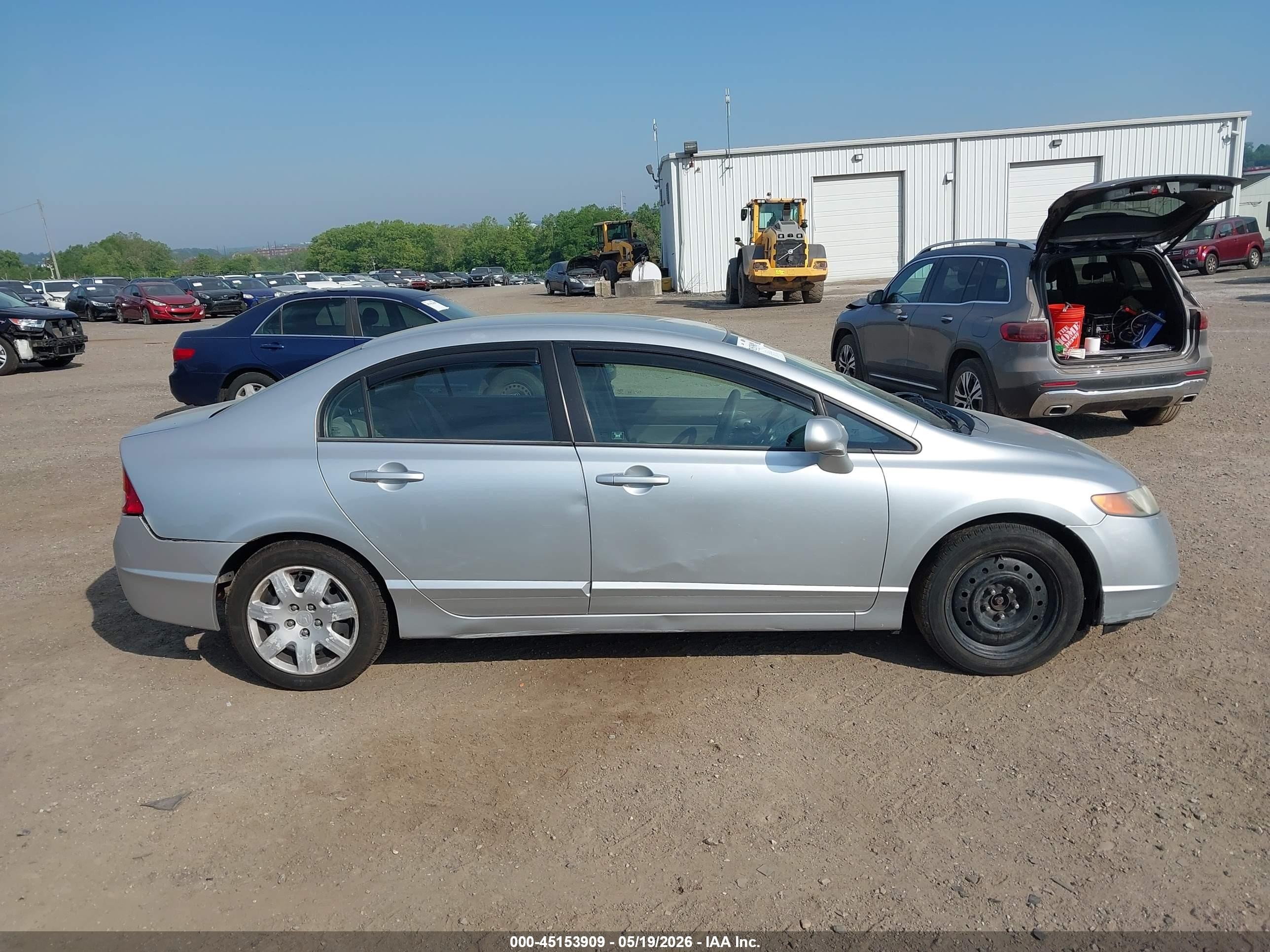 2006 Honda Civic Lx Silver vin: 1HGFA16526L103770