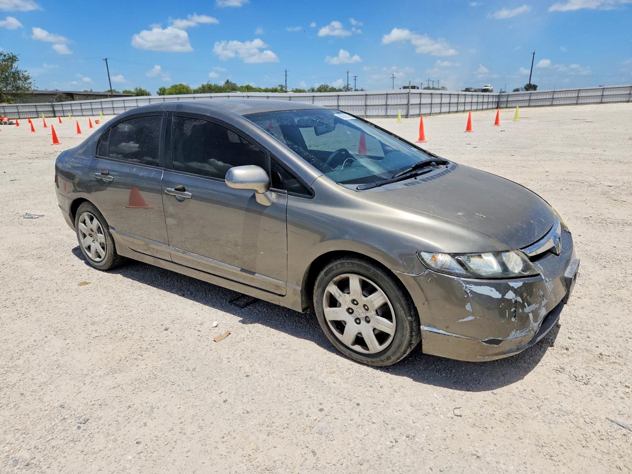 2006 Honda Civic Lx Gray vin: 1HGFA16526L129110