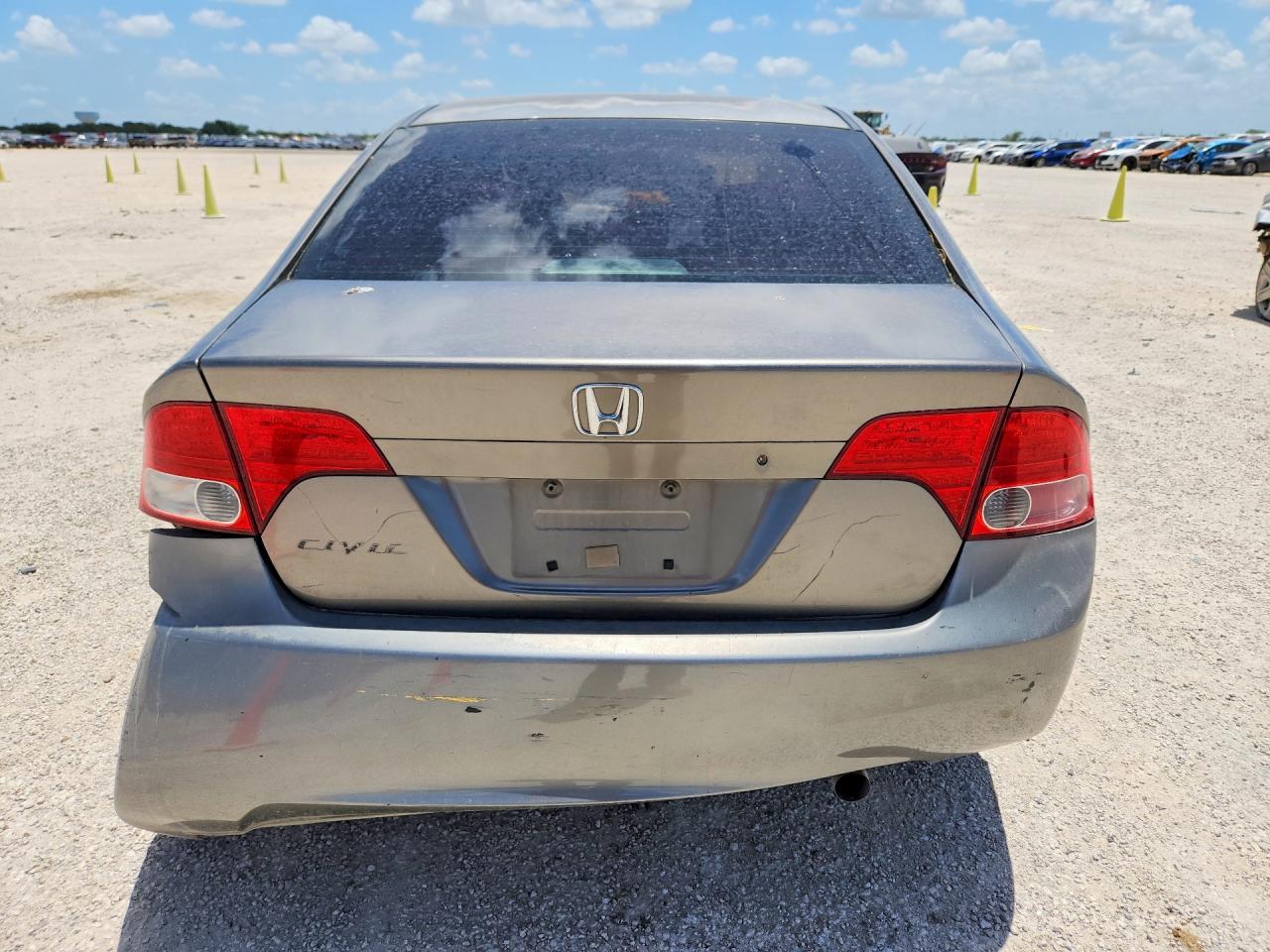 2006 Honda Civic Lx Gray vin: 1HGFA16526L129110