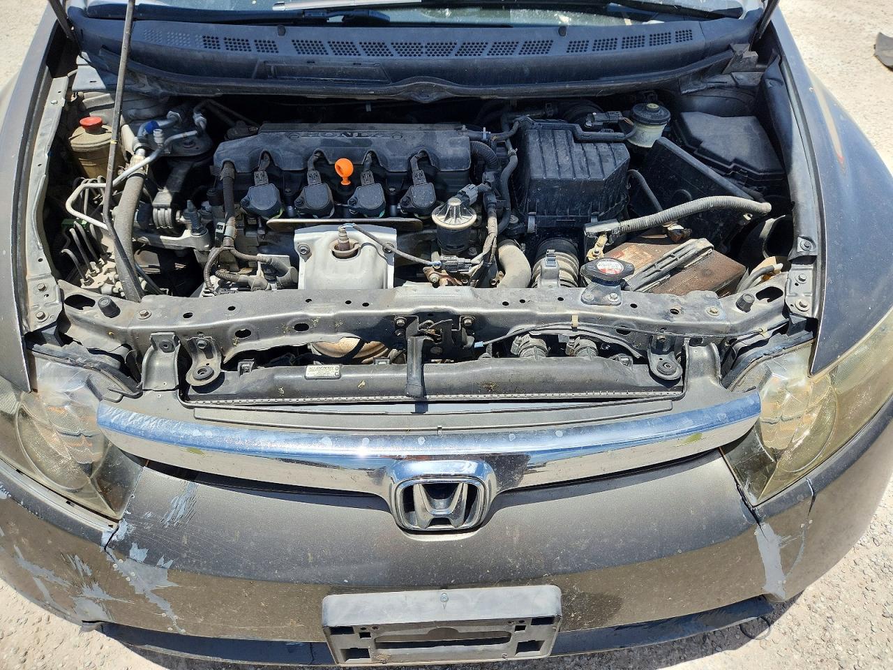2006 Honda Civic Lx Gray vin: 1HGFA16526L129110
