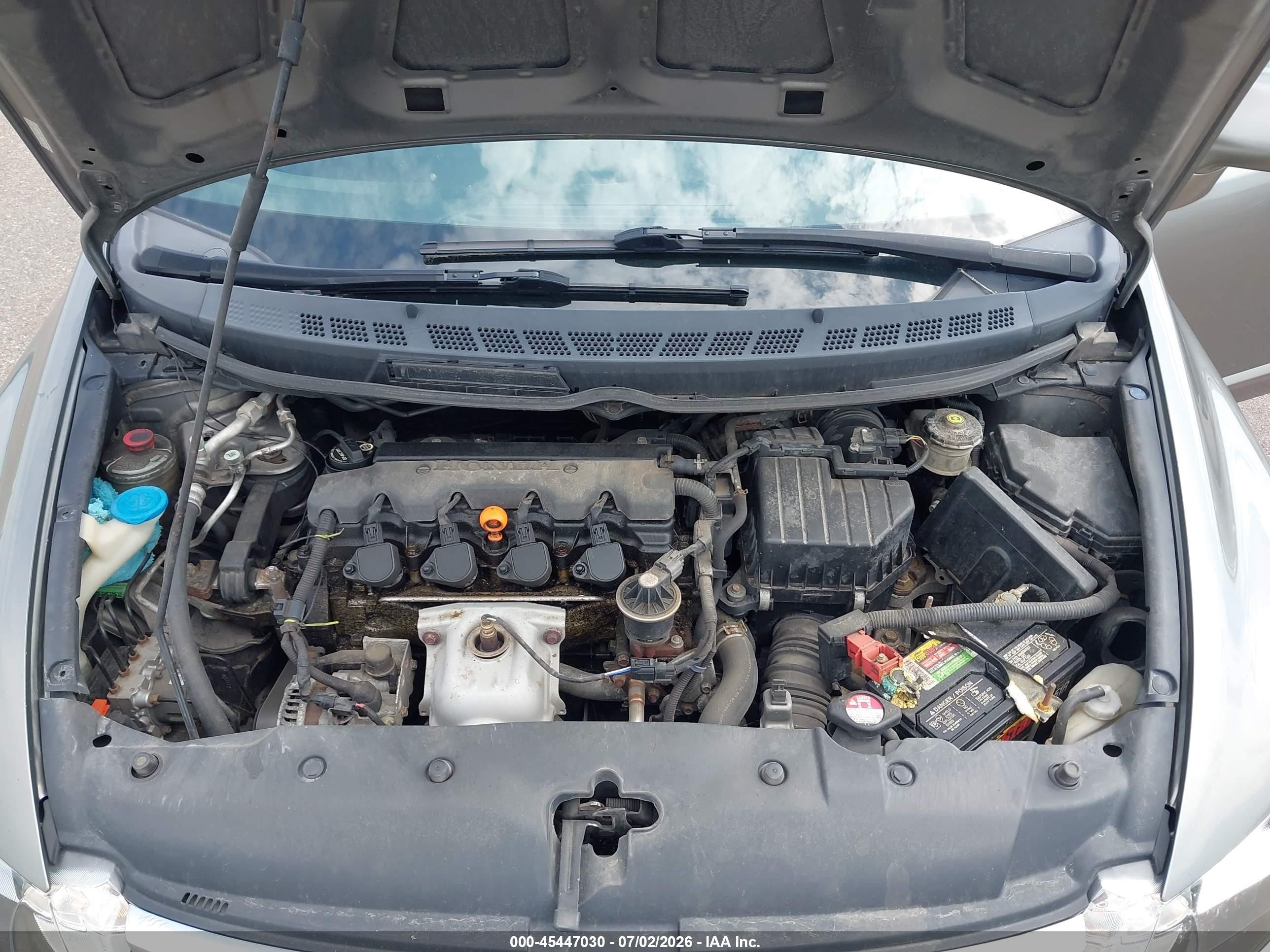 2006 Honda Civic Lx Серебряный vin: 1HGFA16526L129138