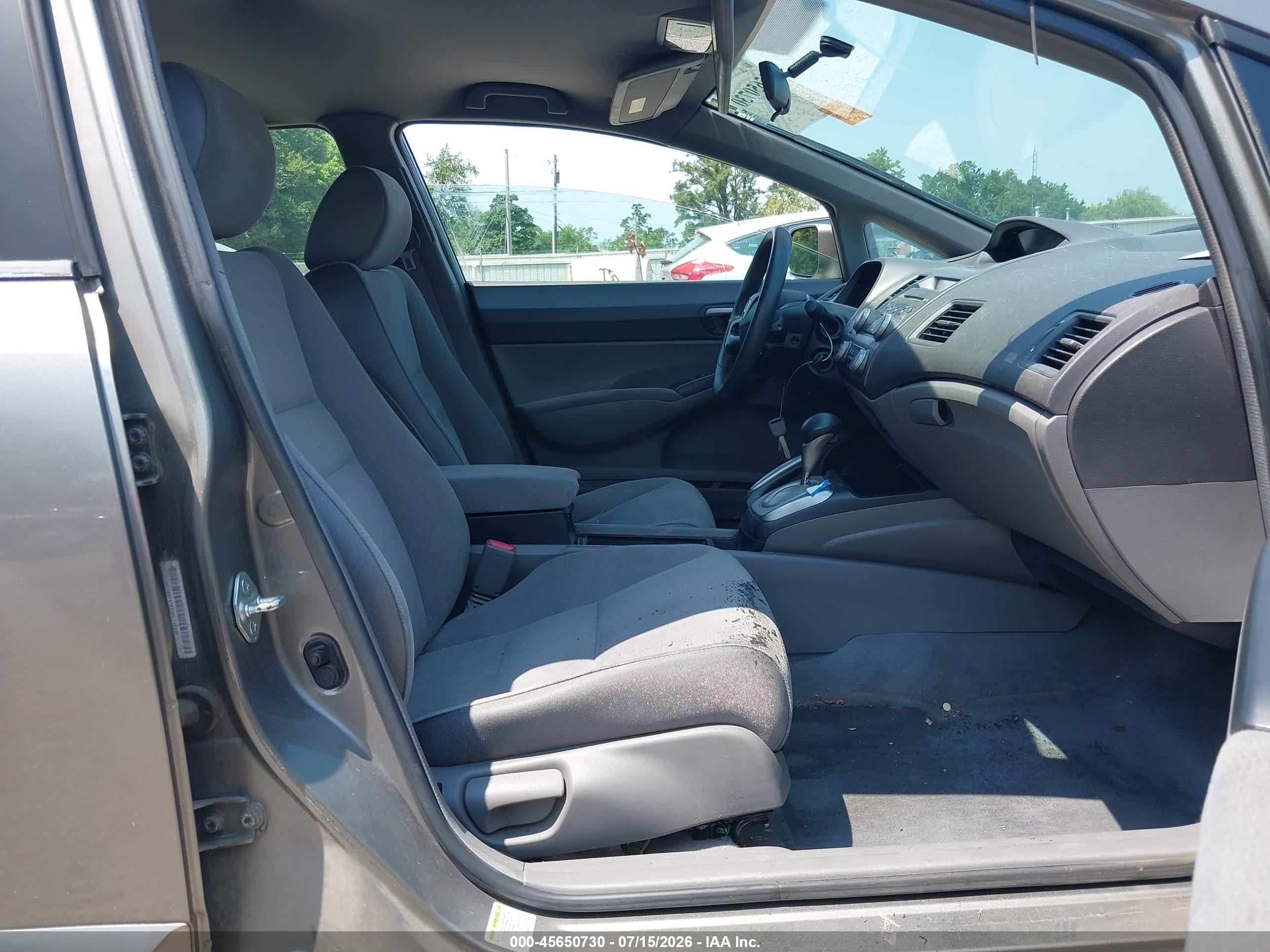 2006 Honda Civic Lx Gray vin: 1HGFA16526L138230