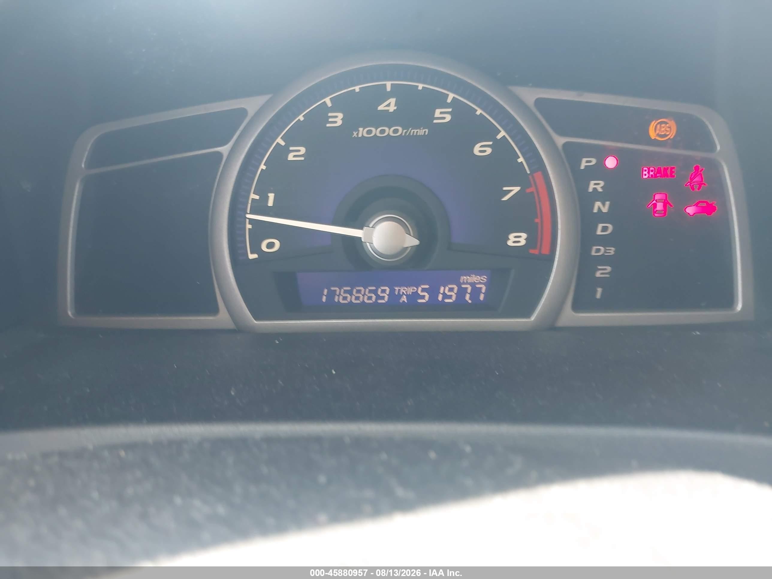 2006 Honda Civic Lx Blue vin: 1HGFA16526L153617