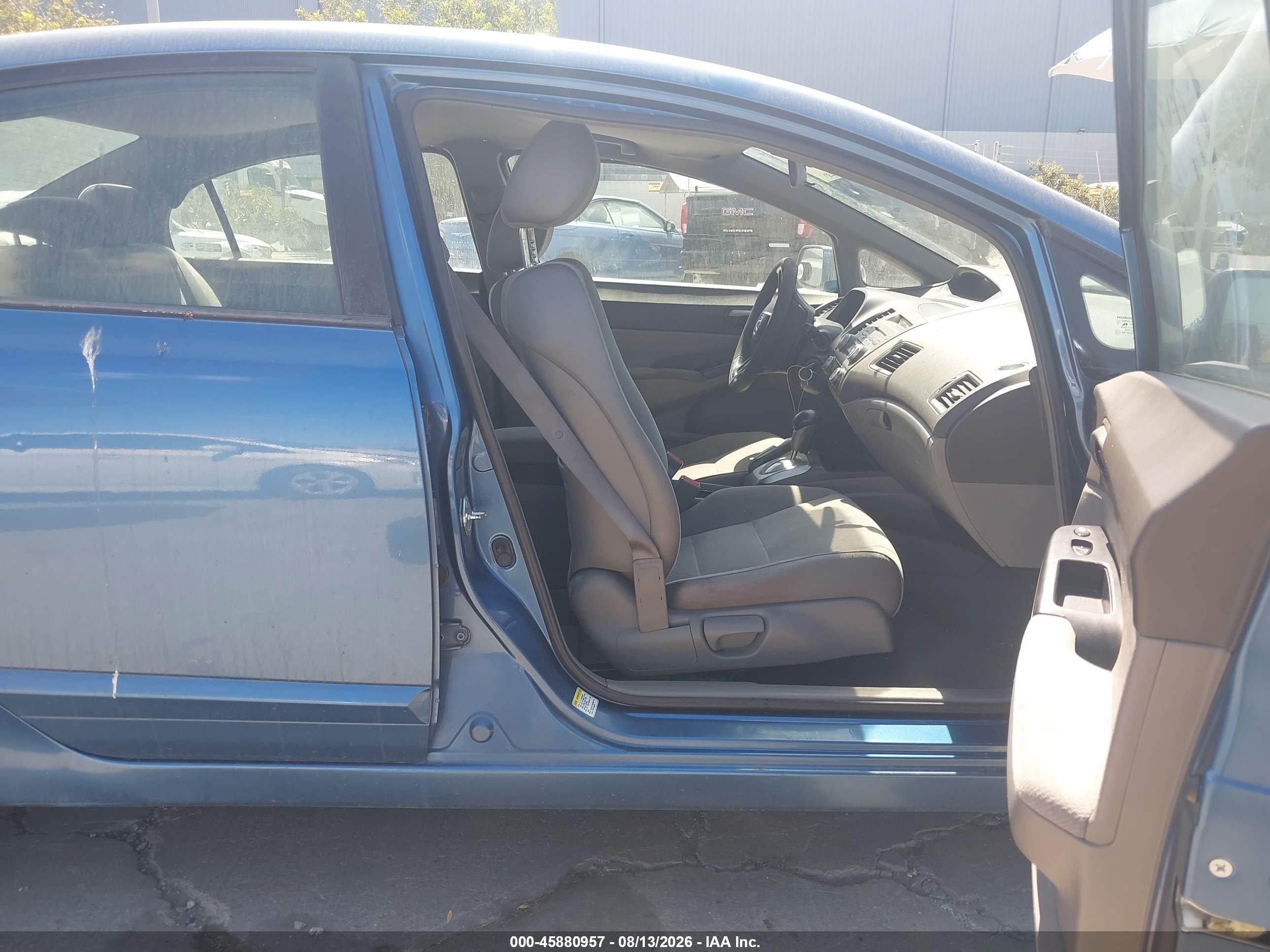 2006 Honda Civic Lx Blue vin: 1HGFA16526L153617