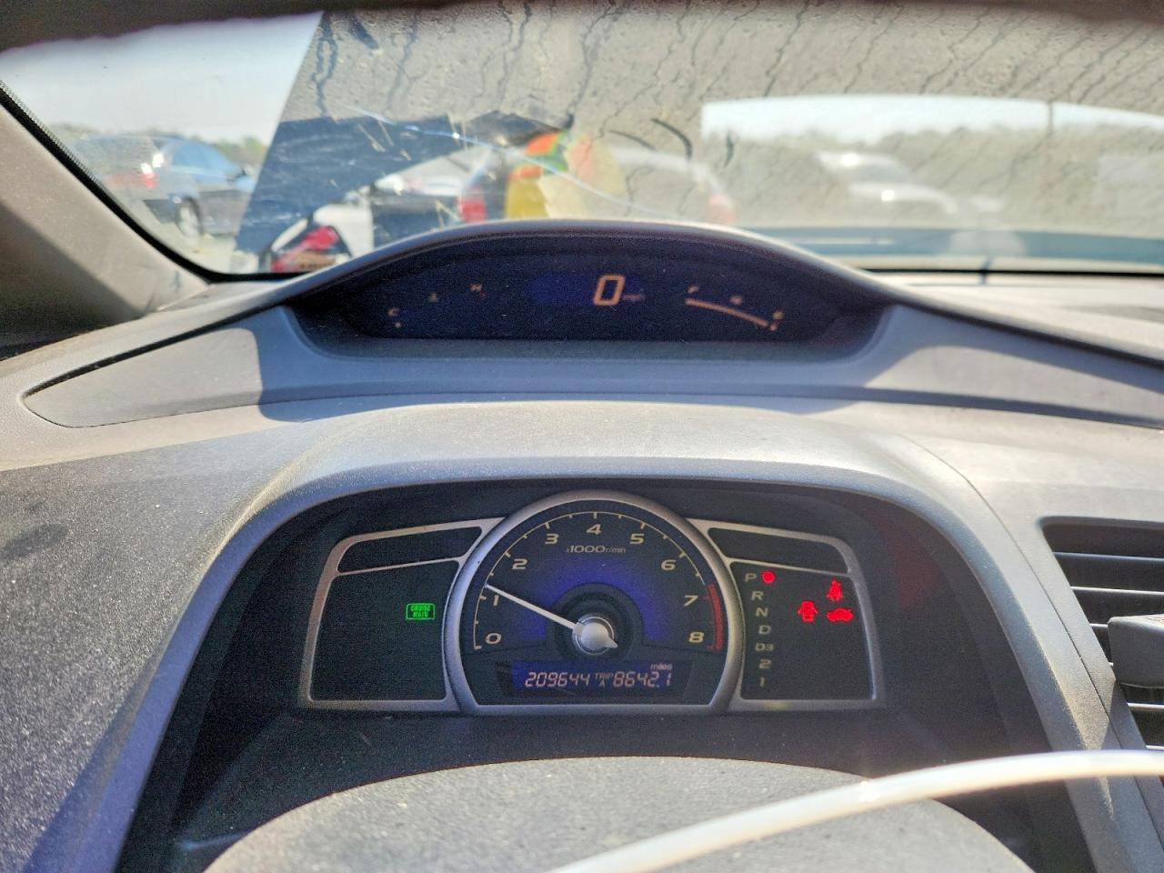 2007 Honda Civic Lx Gray vin: 1HGFA16527L006621