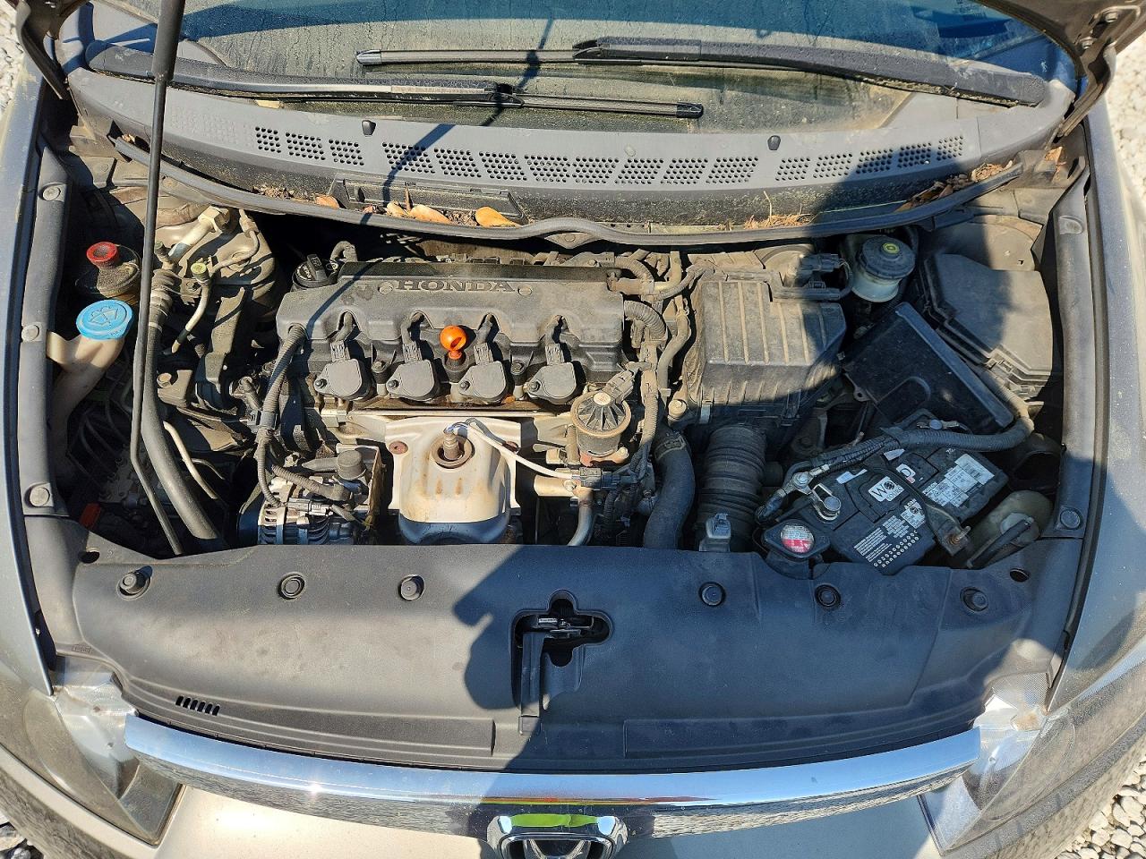 2007 Honda Civic Lx Gray vin: 1HGFA16527L006621