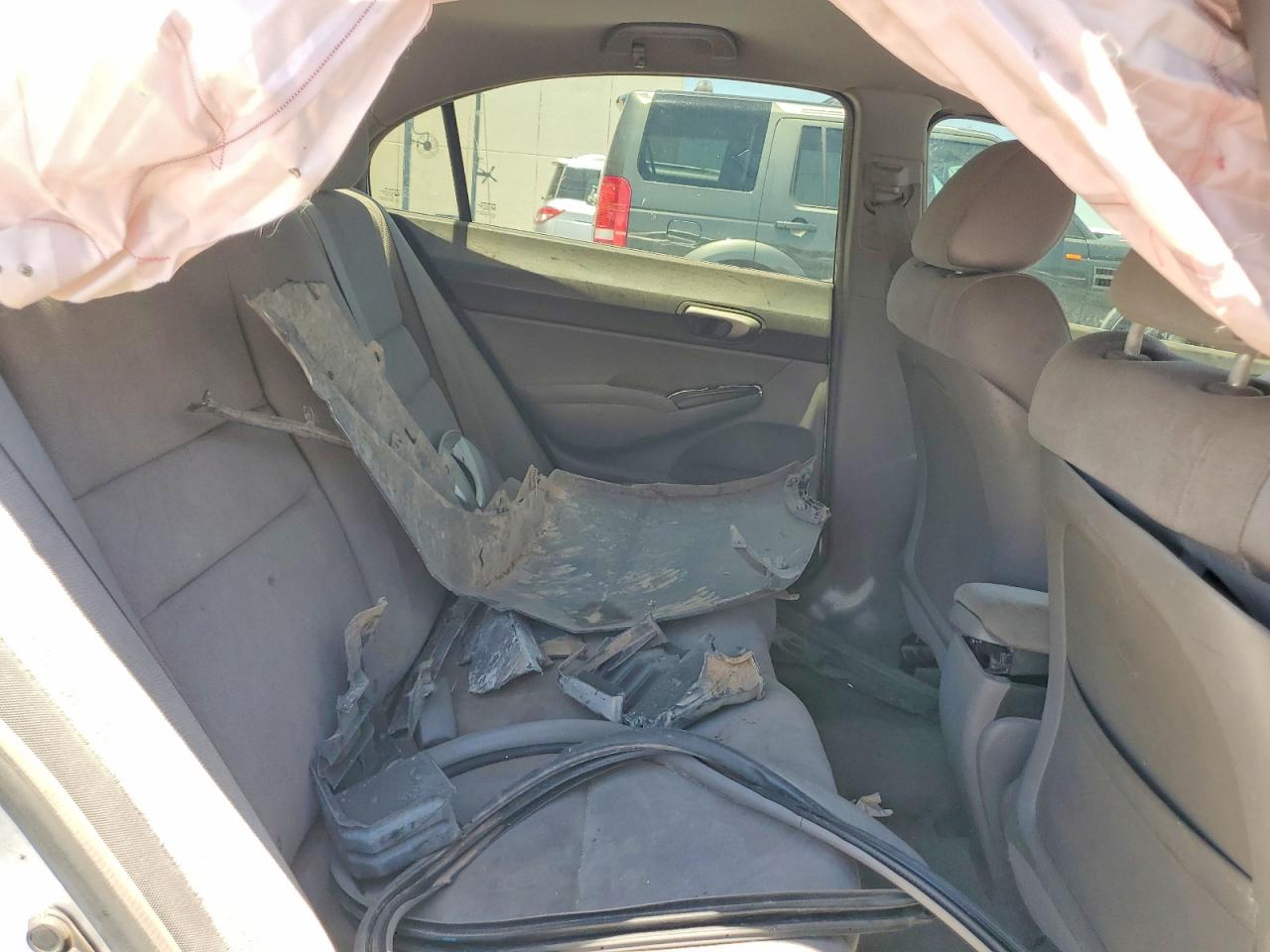 2007 Honda Civic Lx Серебряный vin: 1HGFA16527L079035