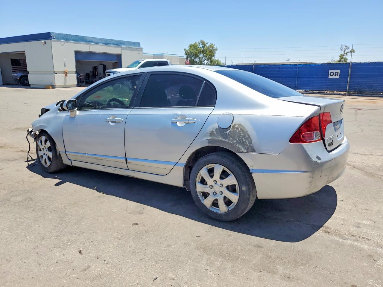 2007 Honda Civic Lx Серебряный vin: 1HGFA16527L079035
