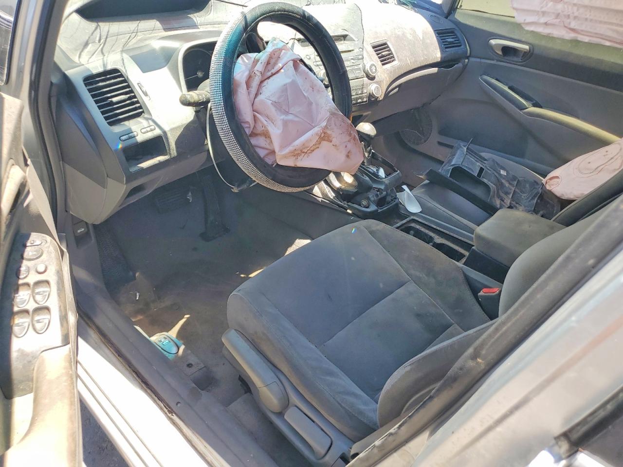 2007 Honda Civic Lx Серебряный vin: 1HGFA16527L079035