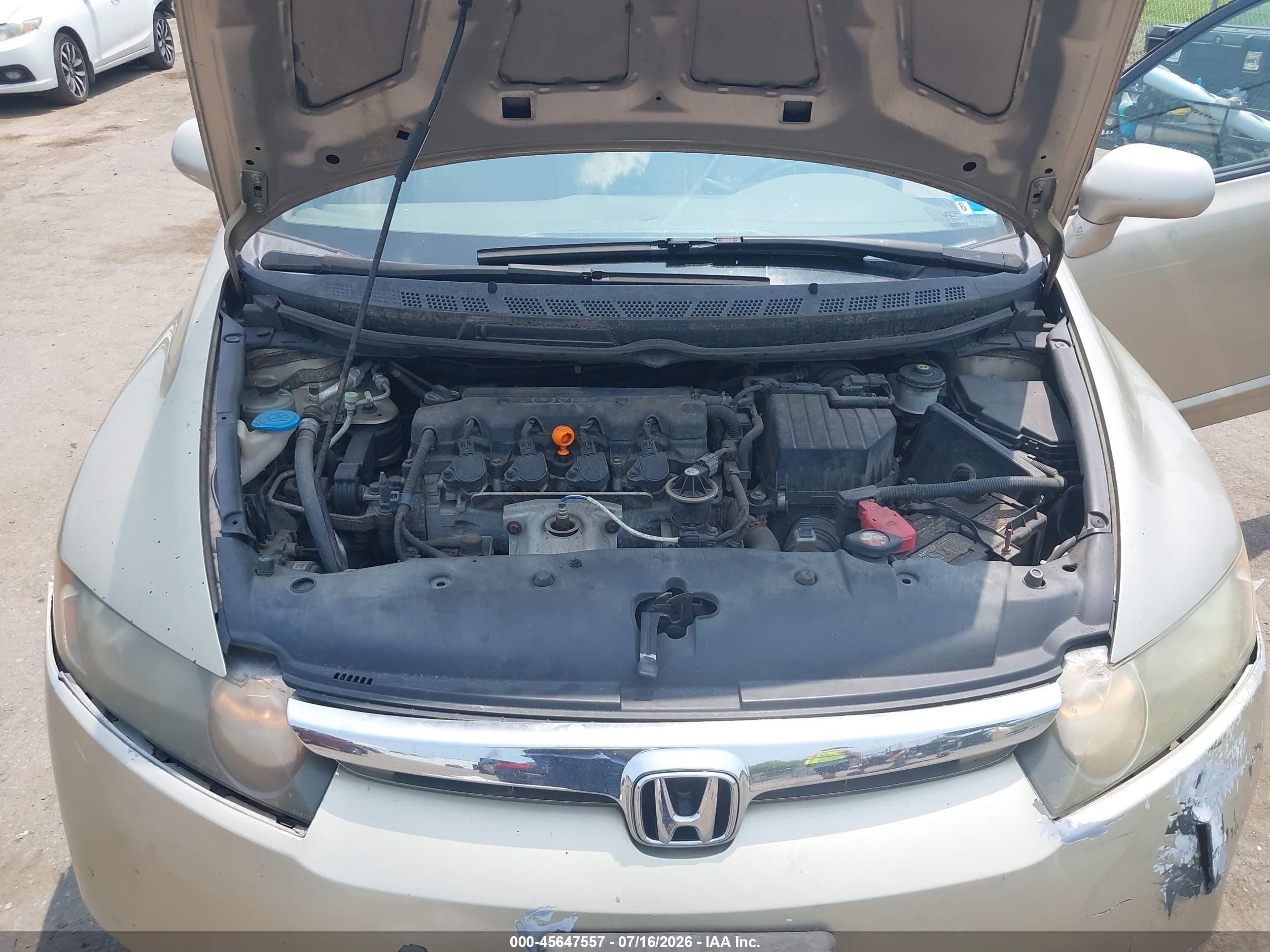 2007 Honda Civic Lx Gold vin: 1HGFA16527L088107