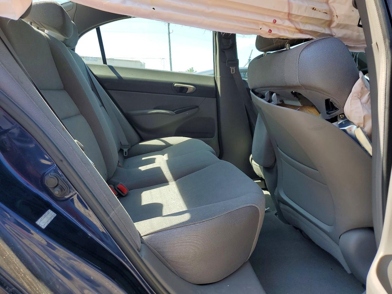 2007 Honda Civic Lx Blue vin: 1HGFA16527L099429