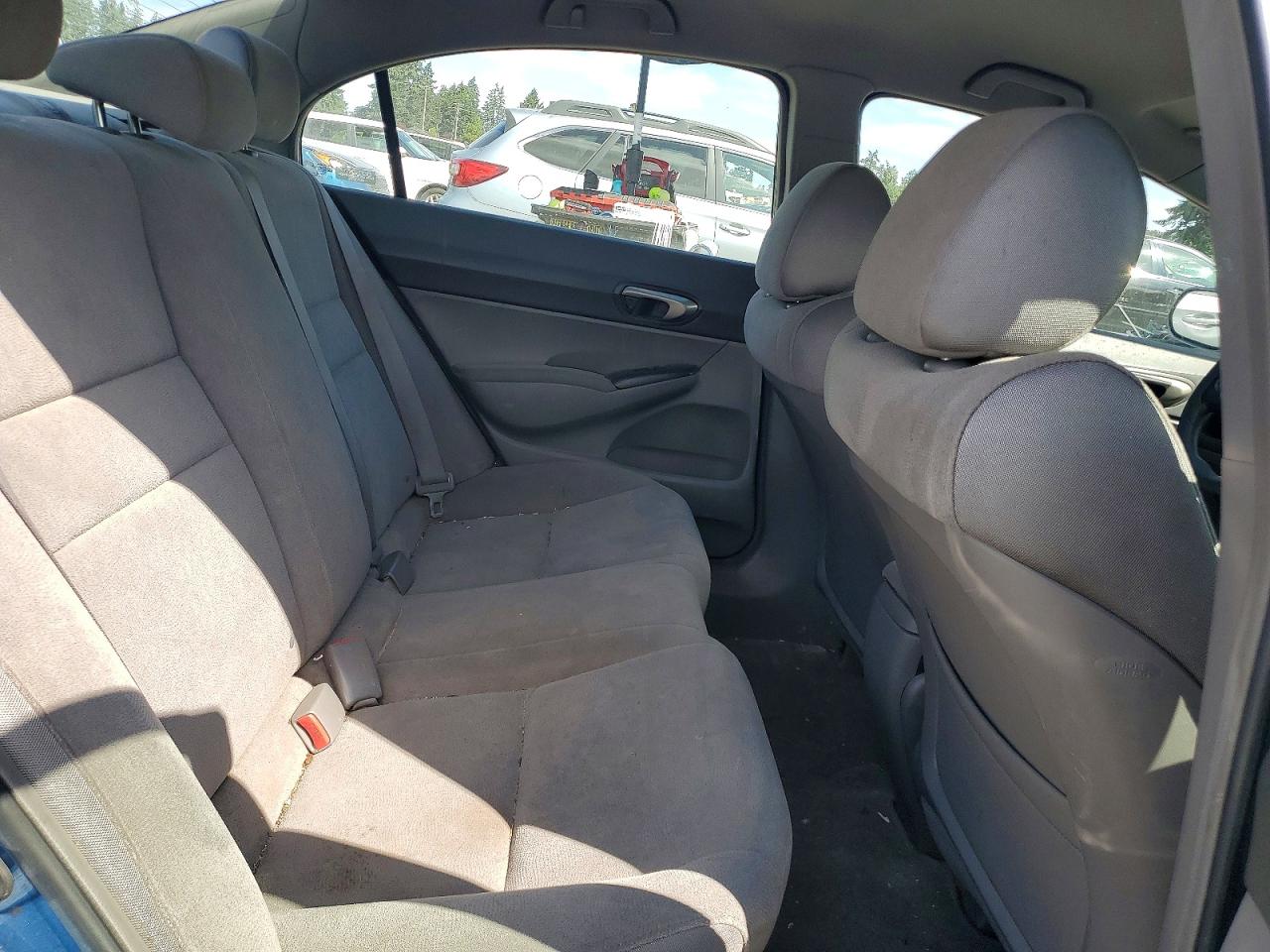 2007 Honda Civic Lx Blue vin: 1HGFA16527L103866