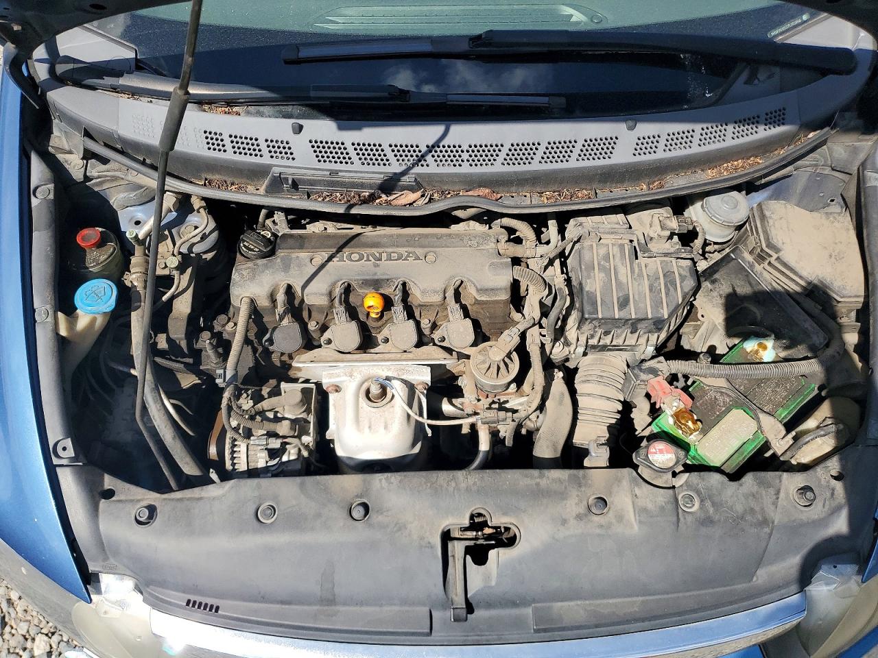 2007 Honda Civic Lx Blue vin: 1HGFA16527L103866