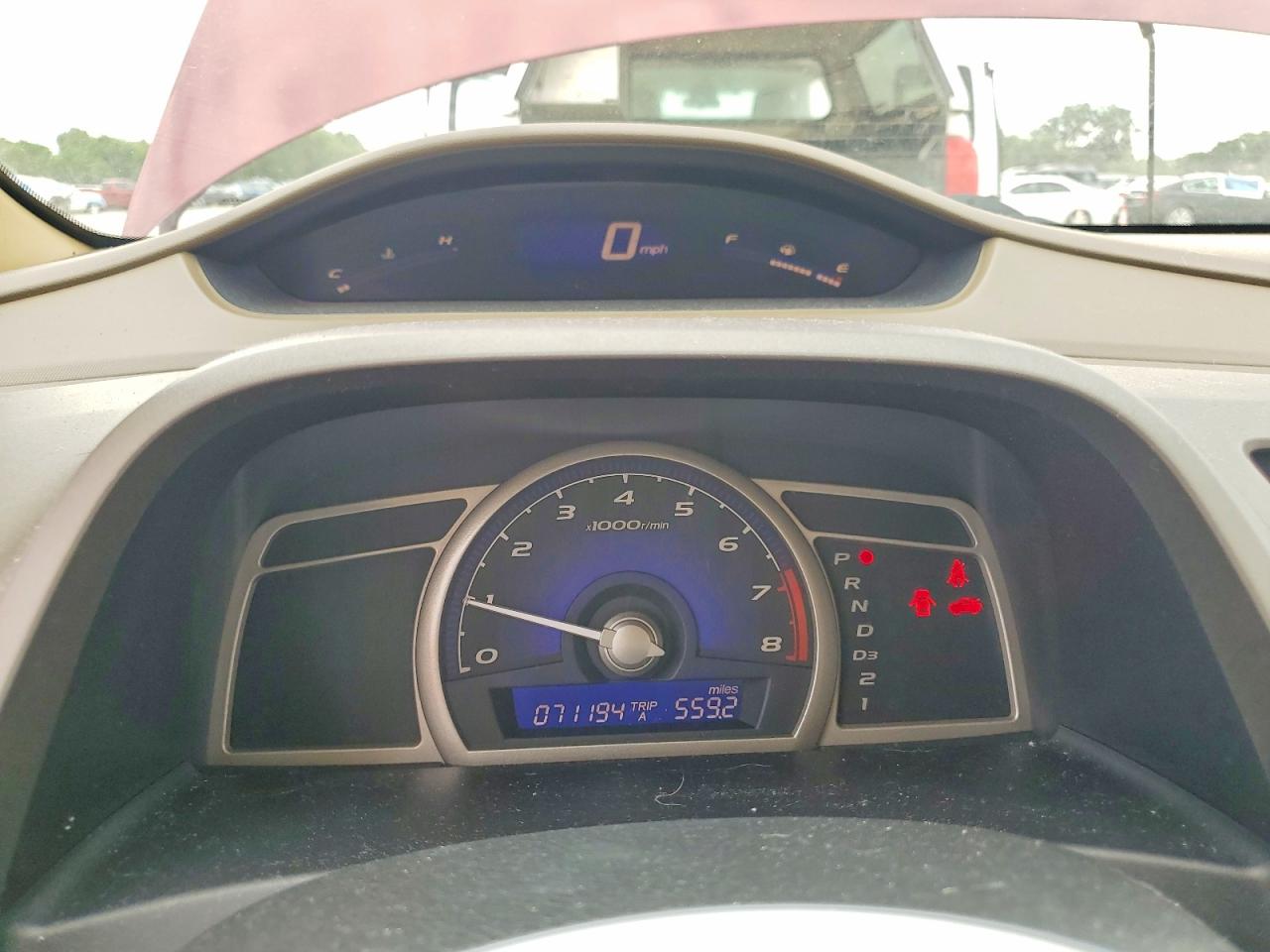 2008 Honda Civic Lx Maroon vin: 1HGFA16528L021816