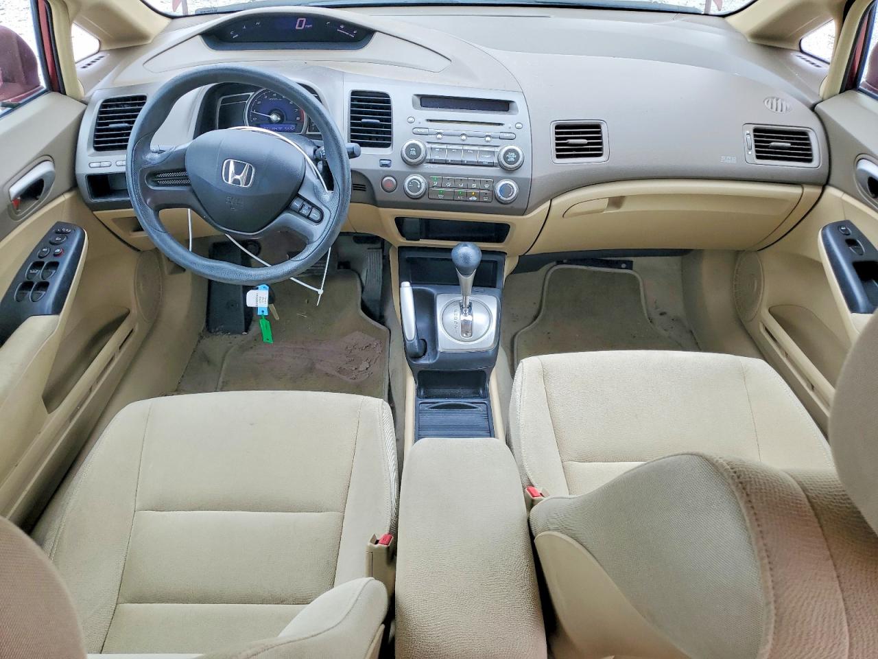 2008 Honda Civic Lx Maroon vin: 1HGFA16528L021816