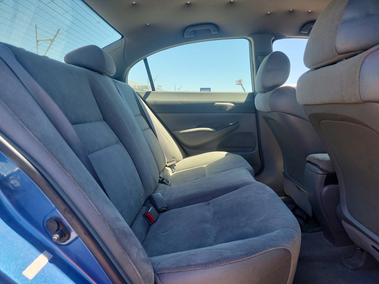 2008 Honda Civic Lx Blue vin: 1HGFA16528L024151