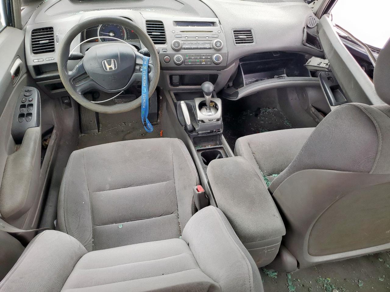 2008 Honda Civic Lx Blue vin: 1HGFA16528L026112