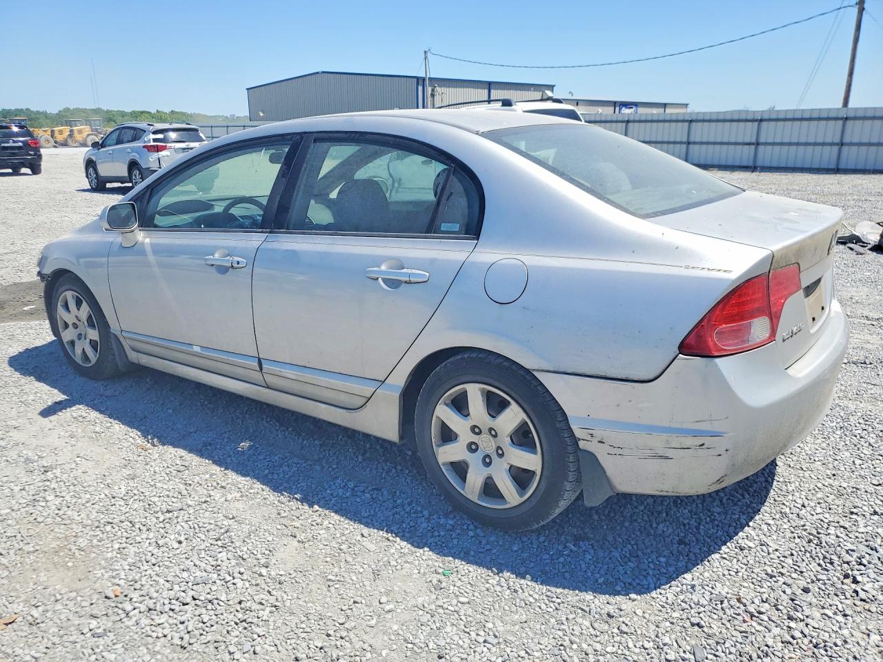 2008 Honda Civic Lx Silver vin: 1HGFA16528L063869