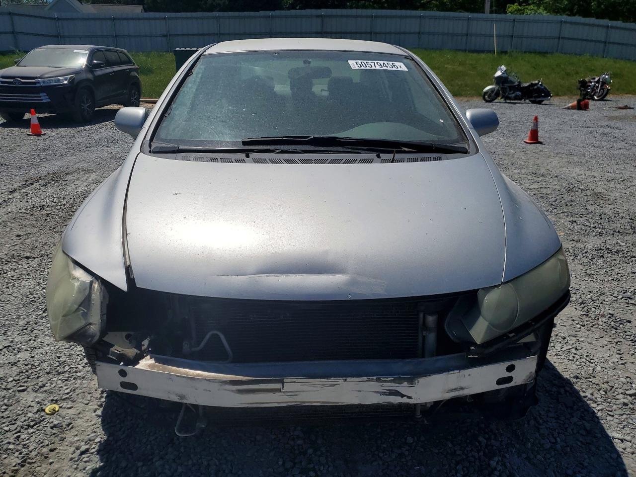 2008 Honda Civic Lx Silver vin: 1HGFA16528L063869