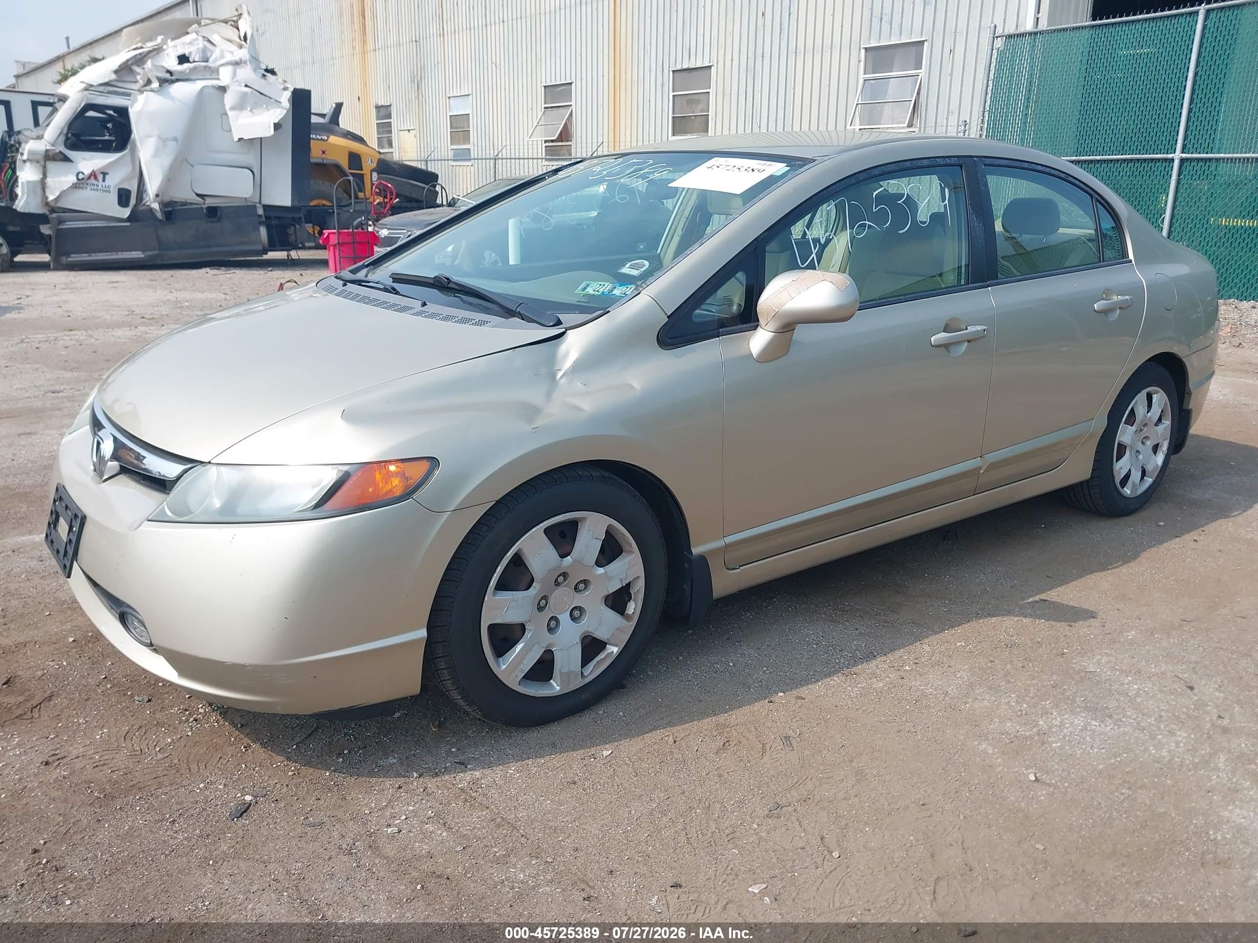 2008 Honda Civic Lx Gold vin: 1HGFA16528L068117