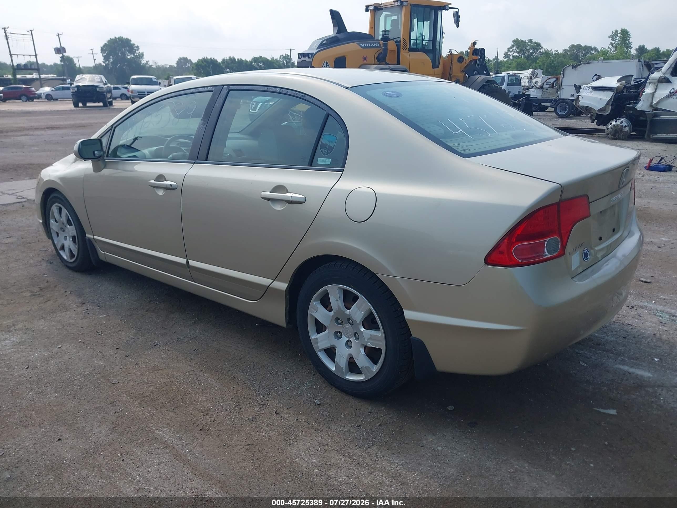 2008 Honda Civic Lx Gold vin: 1HGFA16528L068117