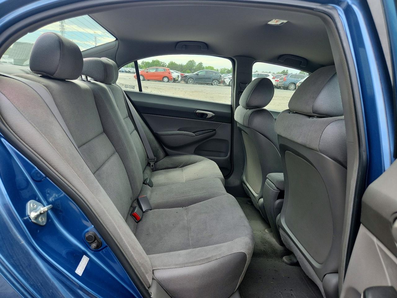 2008 Honda Civic Lx Blue vin: 1HGFA16528L093647