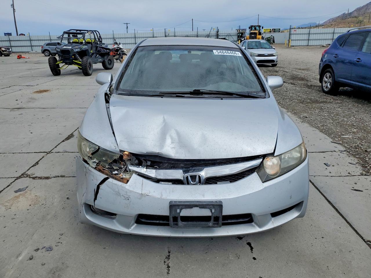 2009 Honda Civic Lx Silver vin: 1HGFA16529L007870