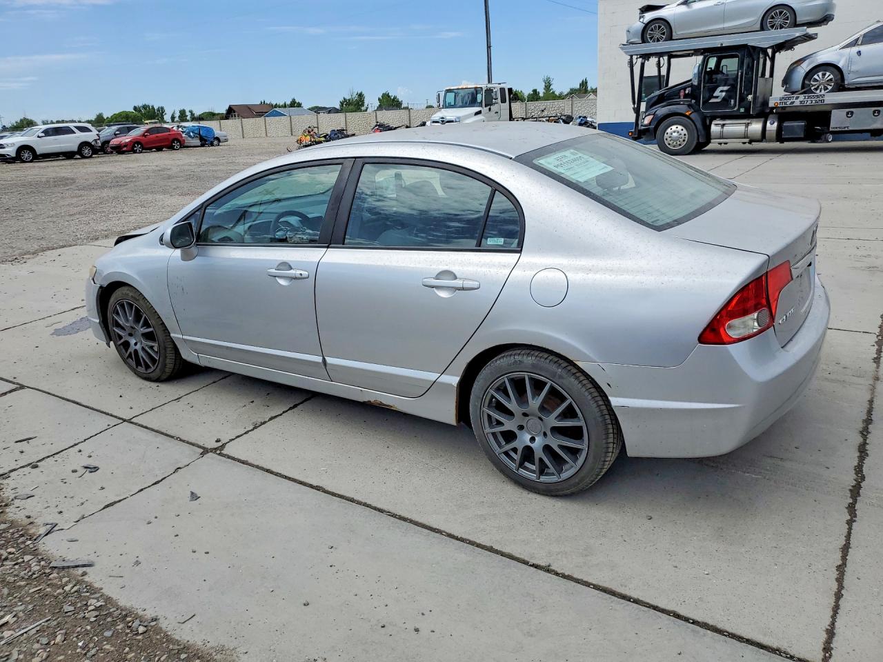 2009 Honda Civic Lx Silver vin: 1HGFA16529L007870