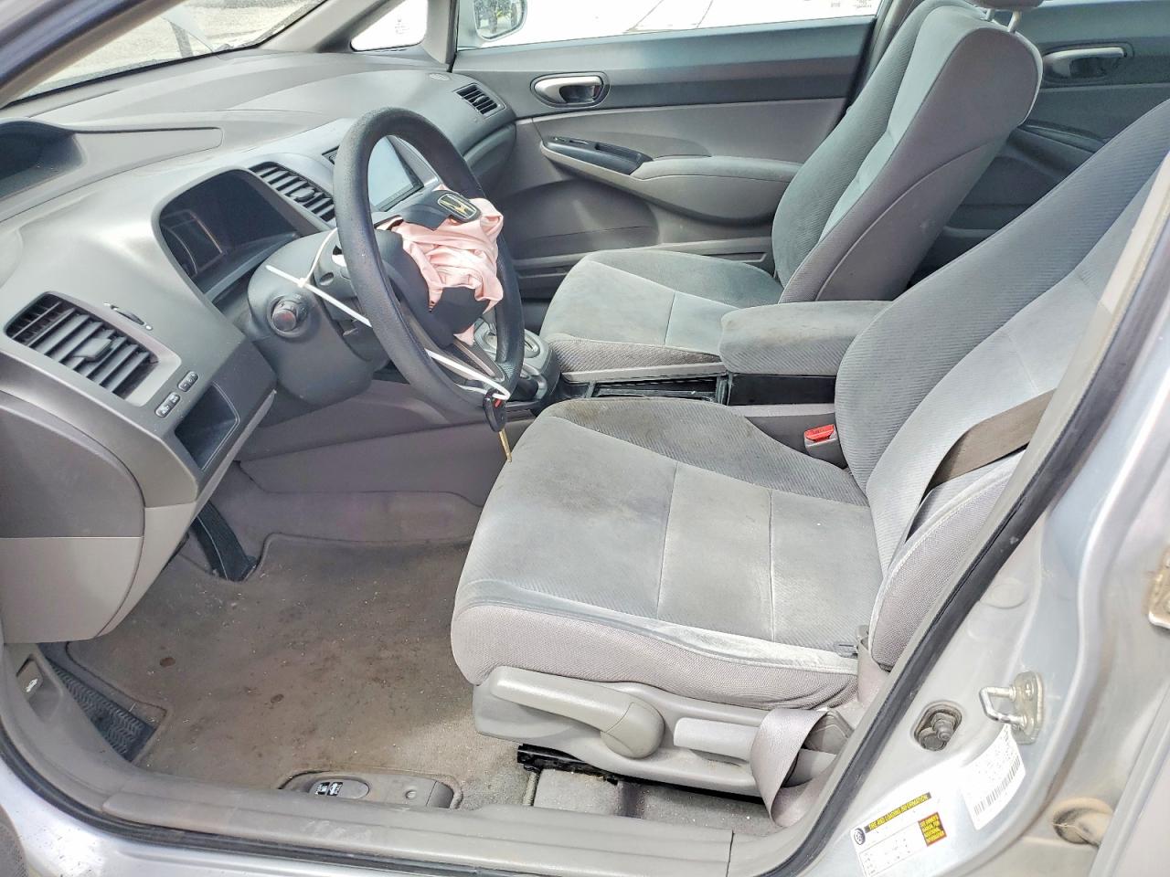 2009 Honda Civic Lx Silver vin: 1HGFA16529L007870