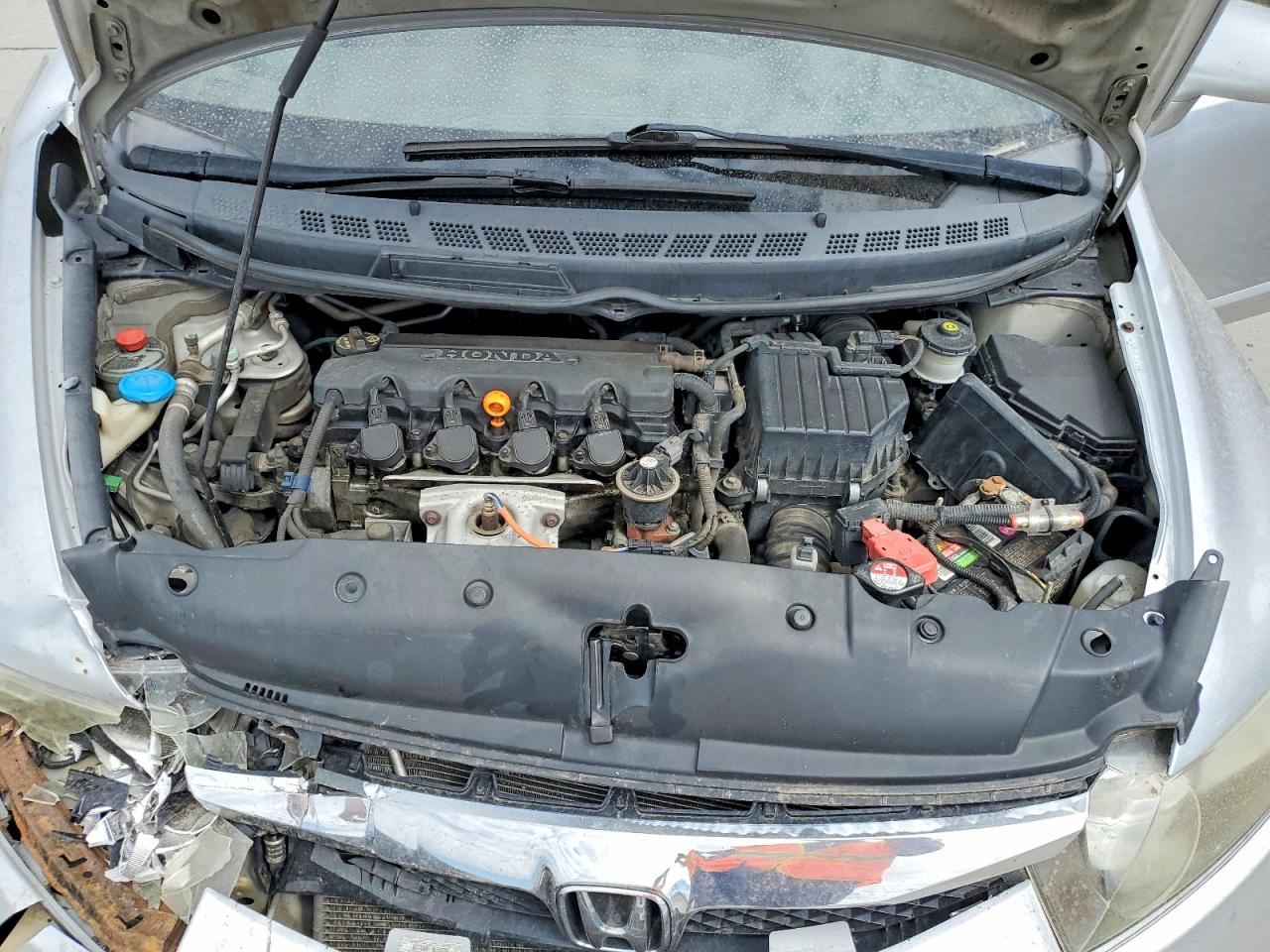 2009 Honda Civic Lx Silver vin: 1HGFA16529L007870