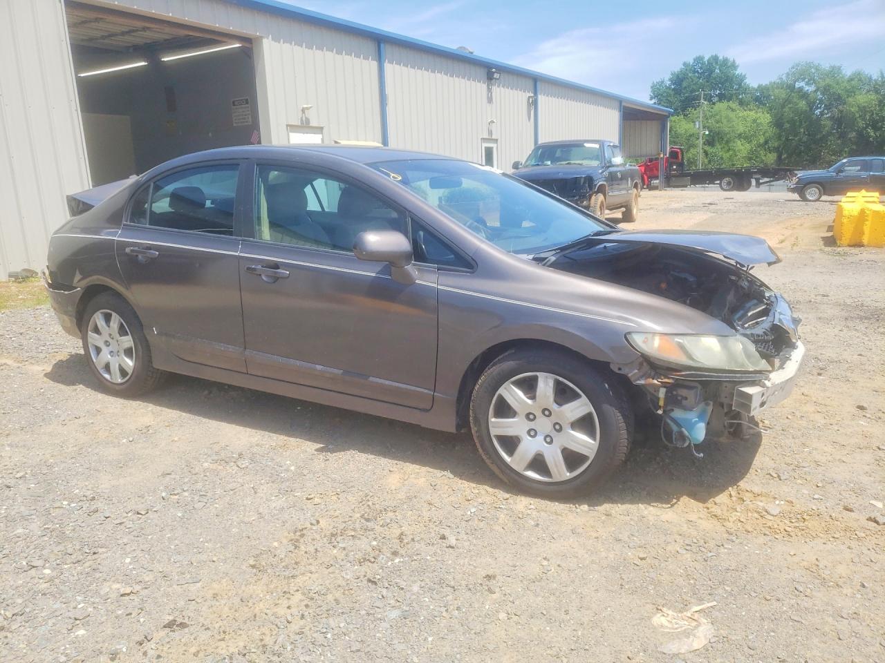2009 Honda Civic Gray vin: 1HGFA16529L028394