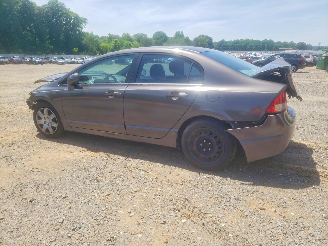2009 Honda Civic Gray vin: 1HGFA16529L028394